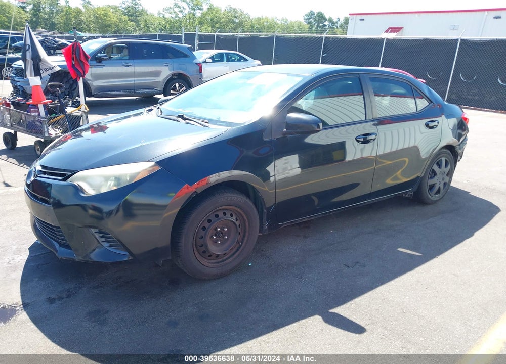 2015 TOYOTA COROLLA LE VIN: 5YFBURHE3FP271392