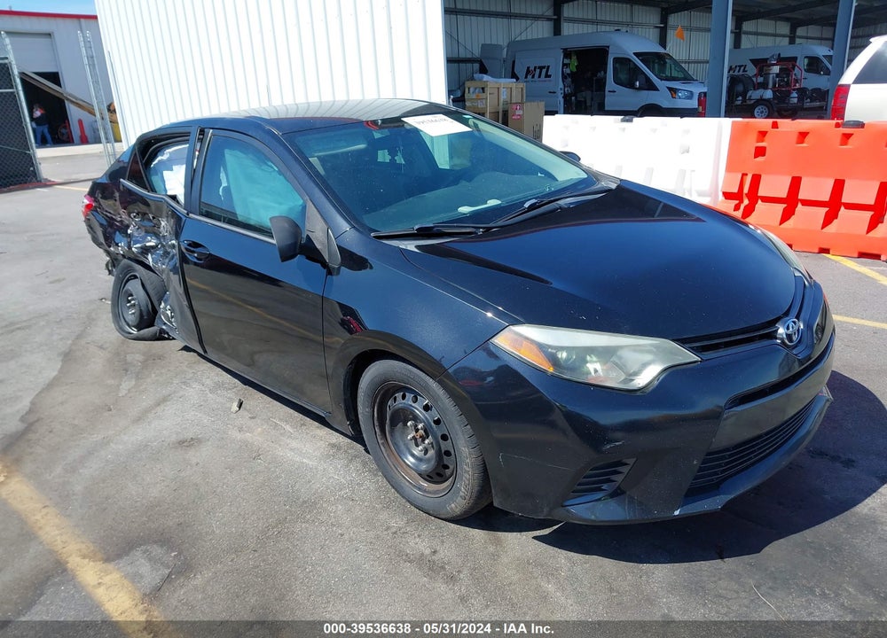 2015 TOYOTA COROLLA LE VIN: 5YFBURHE3FP271392