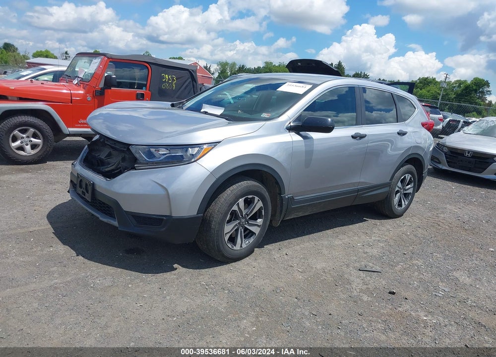 2019 HONDA CR-V LX VIN: 2HKRW6H32KH227977
