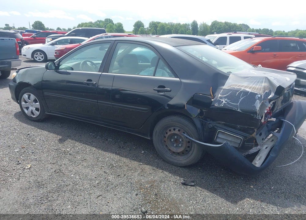 2004 TOYOTA CAMRY LE VIN: 4T1BE32K04U333920