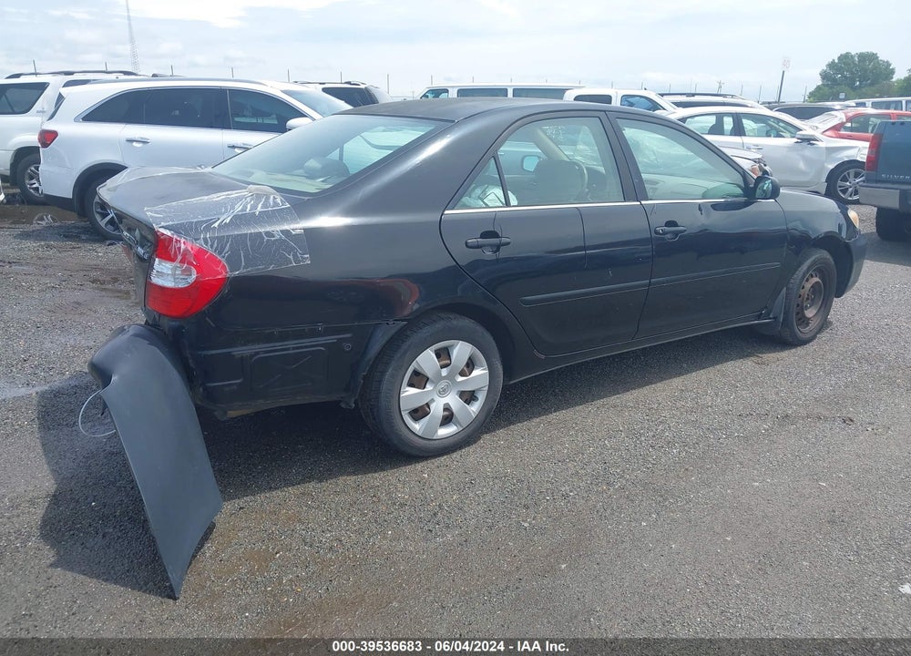 2004 TOYOTA CAMRY LE VIN: 4T1BE32K04U333920