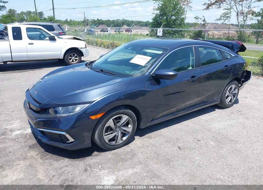 2019 HONDA CIVIC LX VIN: 2HGFC2F62KH572051