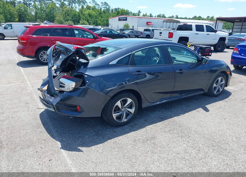 2019 HONDA CIVIC LX VIN: 2HGFC2F62KH572051