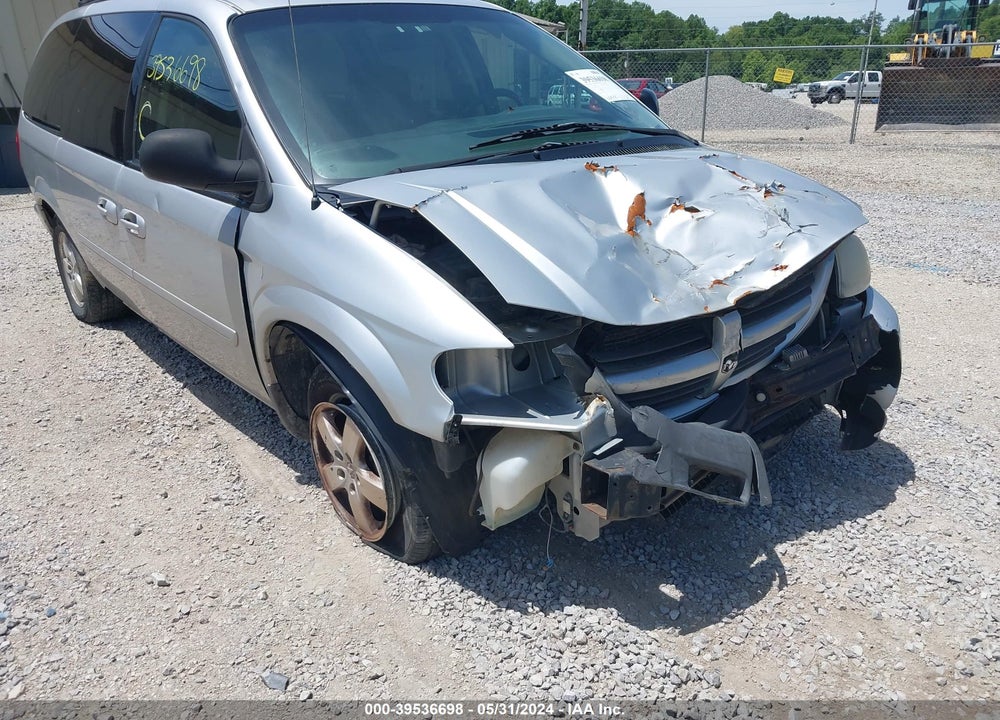 2007 DODGE GRAND CARAVAN SXT VIN: 2D4GP44L47R217995