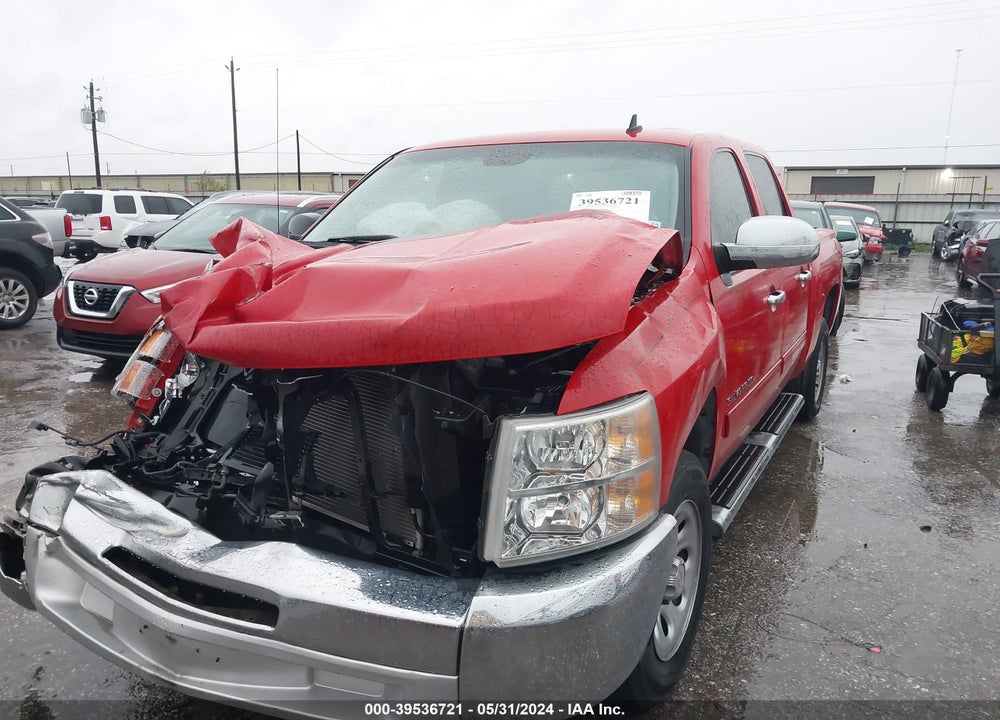 2013 CHEVROLET SILVERADO 1500 LS VIN: 3GCPCREA4DG147144