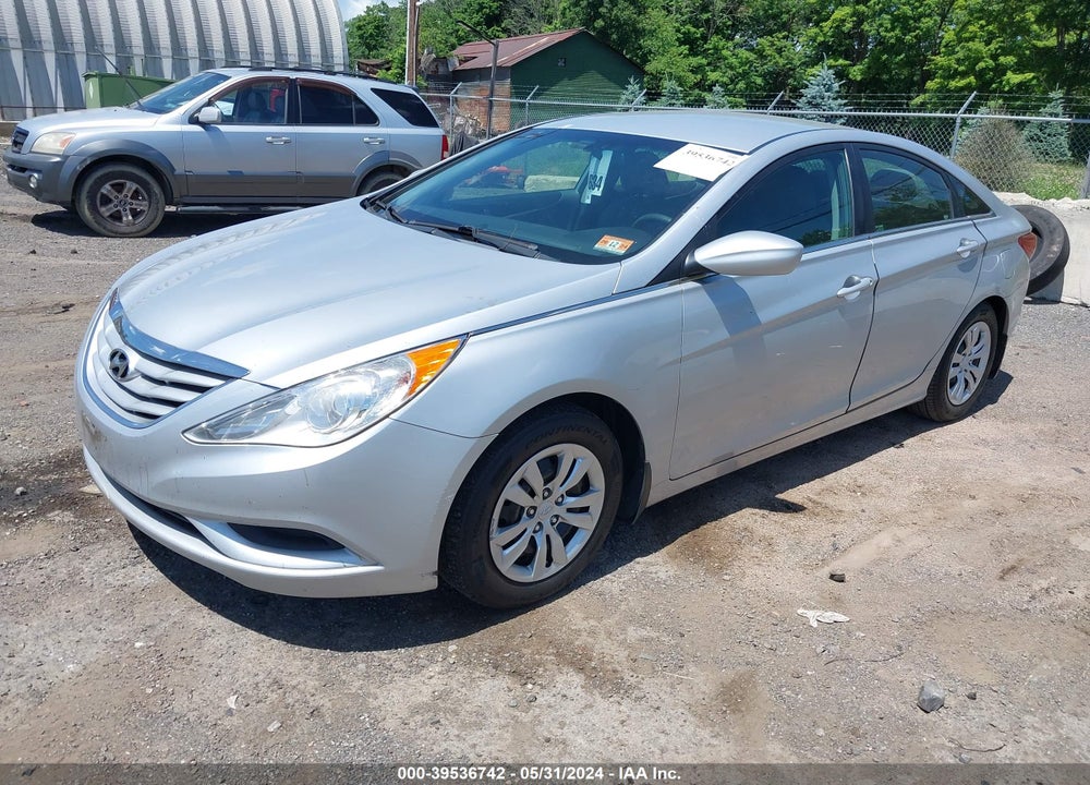 2012 HYUNDAI SONATA GLS VIN: 5NPEB4AC2CH434458