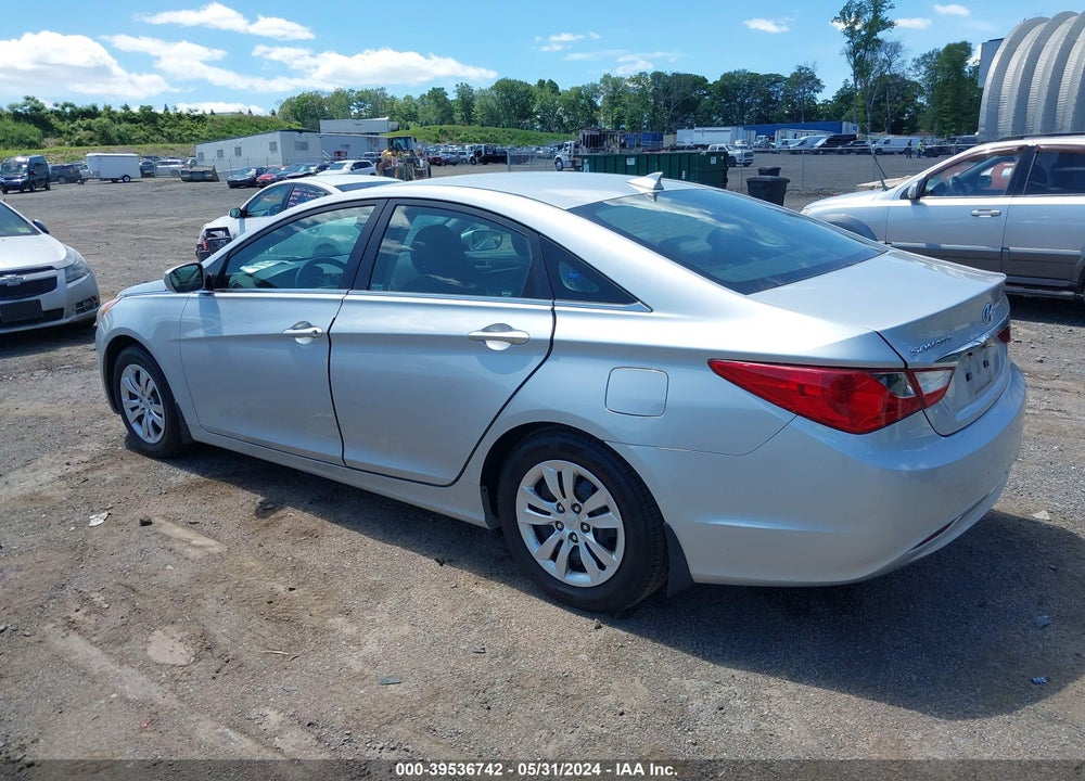 2012 HYUNDAI SONATA GLS VIN: 5NPEB4AC2CH434458