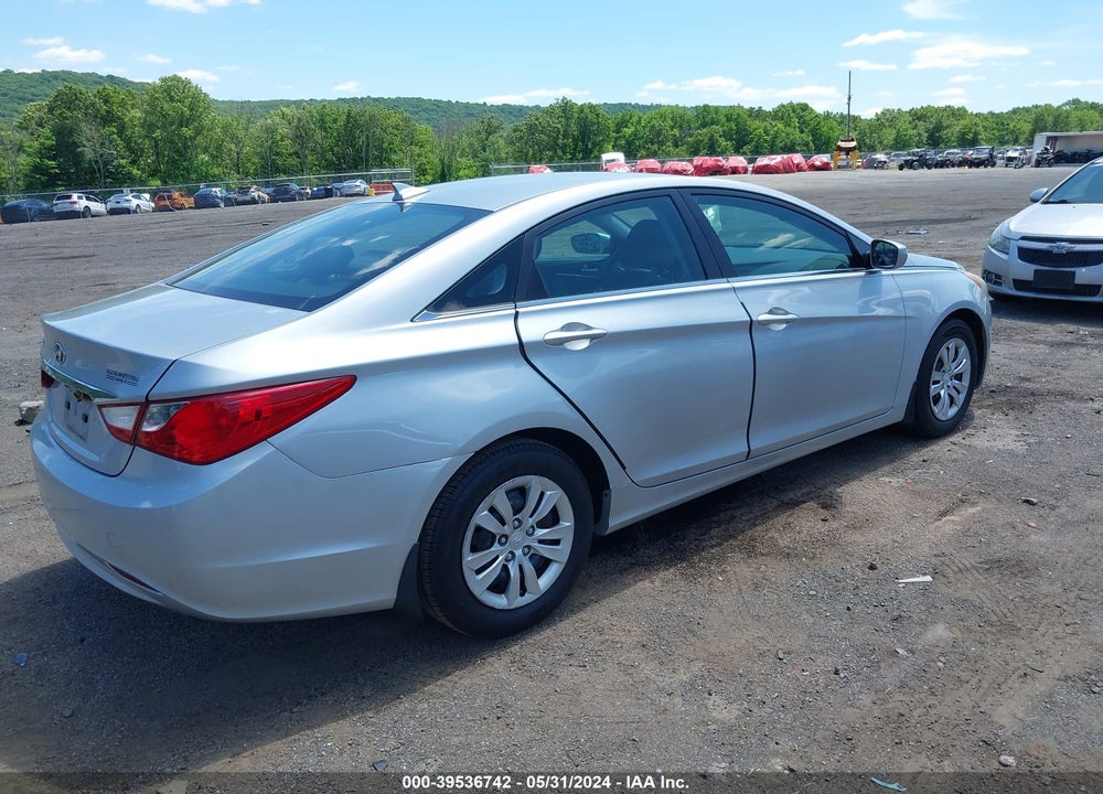 2012 HYUNDAI SONATA GLS VIN: 5NPEB4AC2CH434458