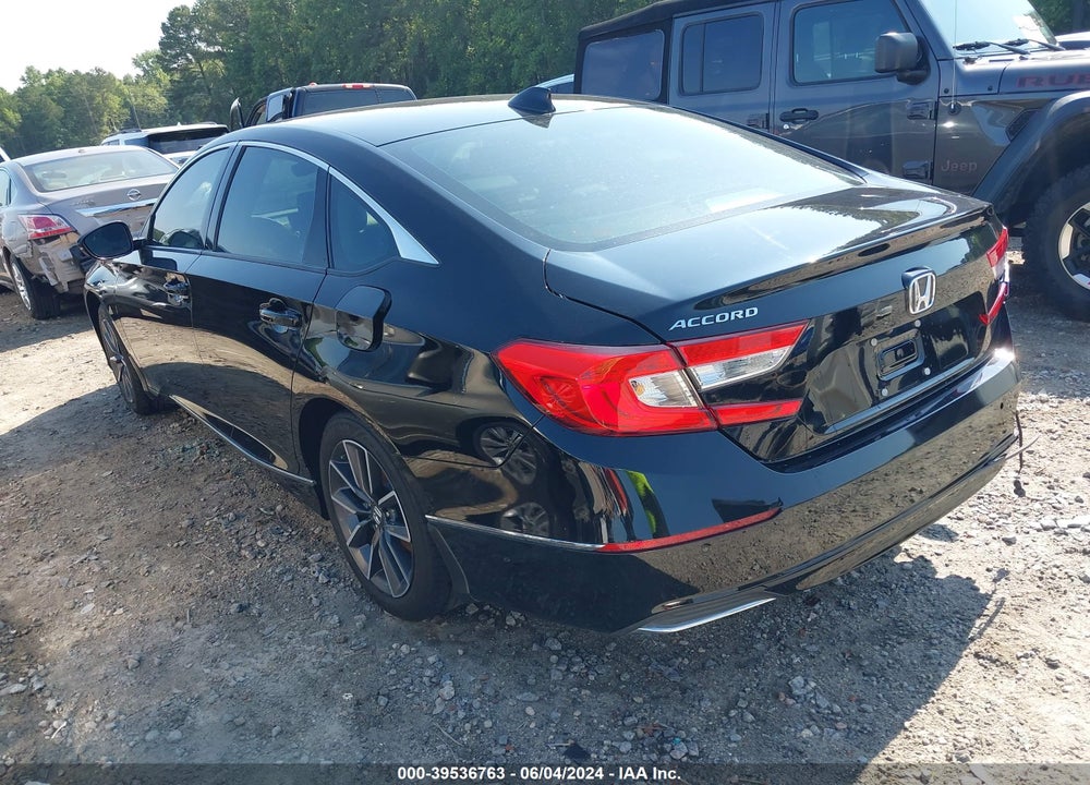2021 HONDA ACCORD VIN: 1HGCV1F55MA093025