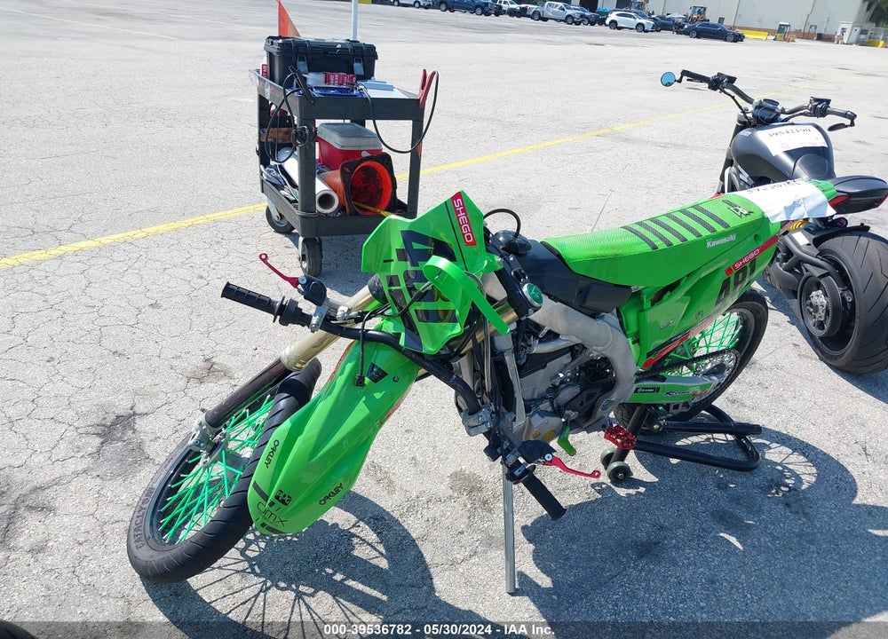 2022 KAWASAKI KX450 F VIN: JKAKXGJC1NA027273