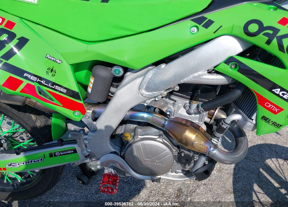 2022 KAWASAKI KX450 F VIN: JKAKXGJC1NA027273