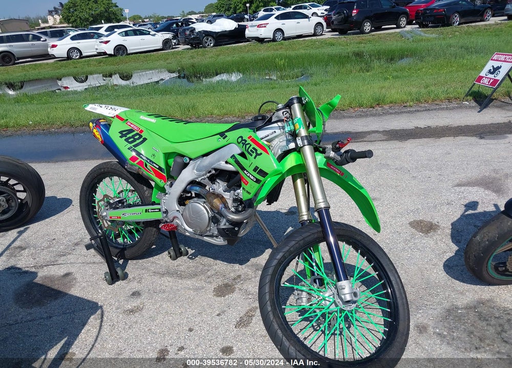 2022 KAWASAKI KX450 F VIN: JKAKXGJC1NA027273
