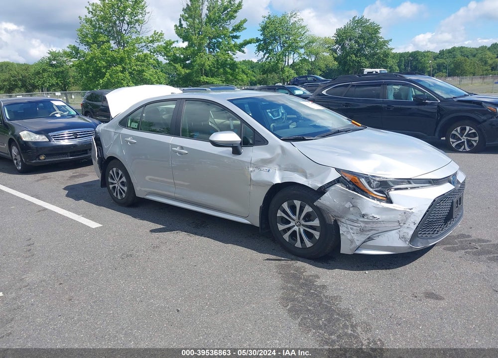 2021 TOYOTA COROLLA HYBRID LE VIN: JTDEAMDE2MJ020900