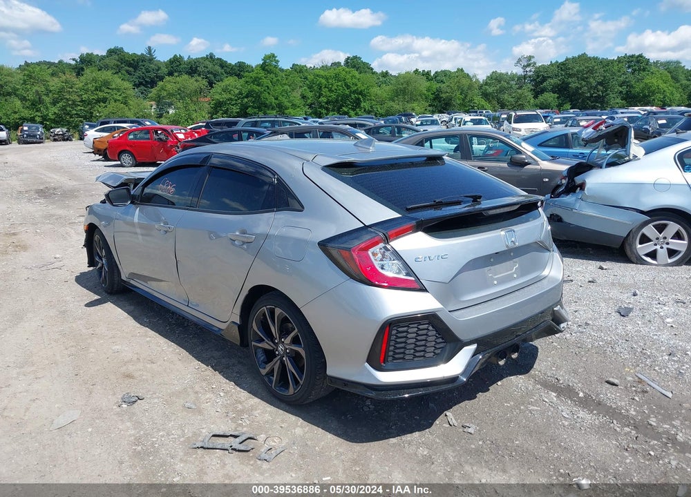2019 HONDA CIVIC SPORT VIN: SHHFK7H41KU401421
