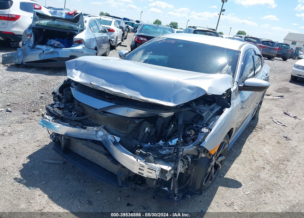 2019 HONDA CIVIC SPORT VIN: SHHFK7H41KU401421