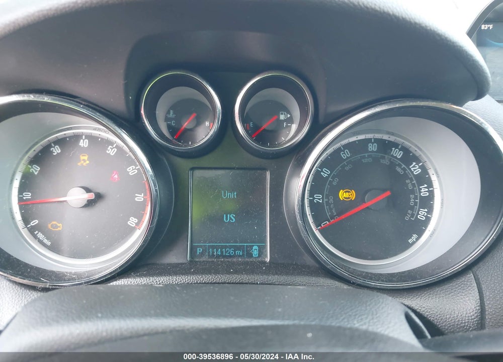 2014 BUICK ENCORE VIN: KL4CJASB9EB598223