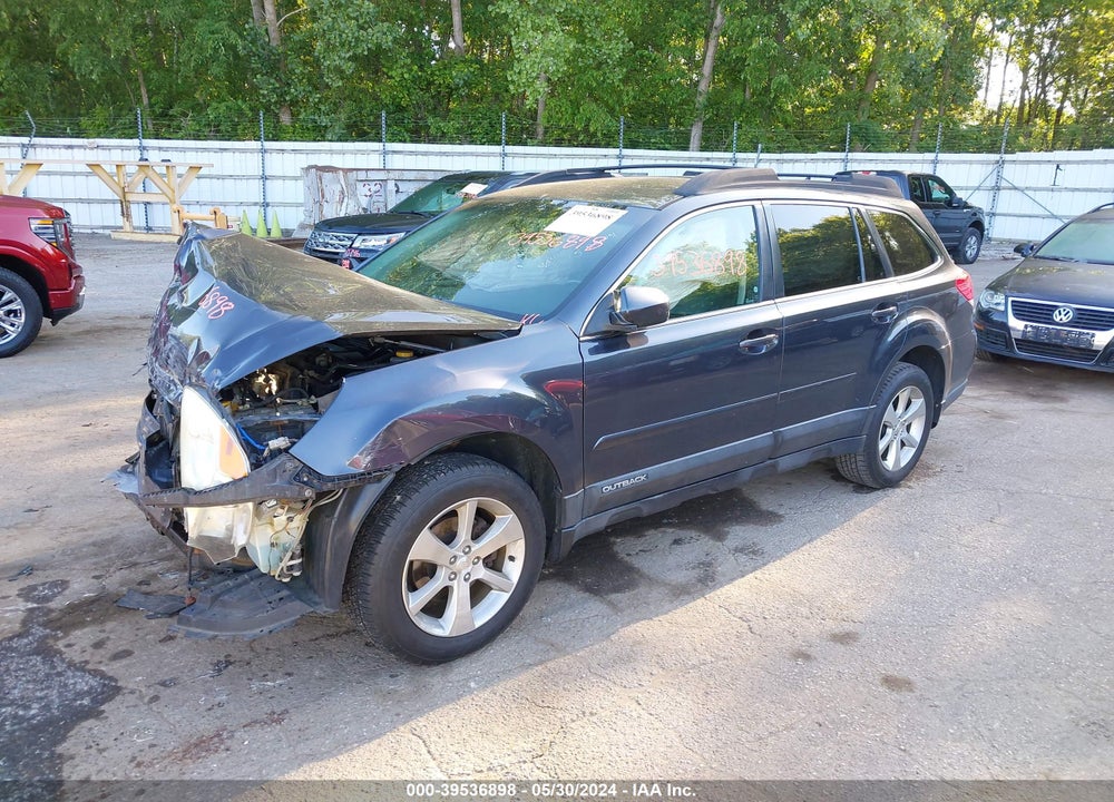 2013 SUBARU OUTBACK 2.5I LIMITED VIN: 4S4BRBKCXD3240142