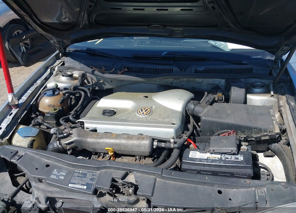 2001 VOLKSWAGEN GTI GLS VIN: 9BWDD61J014070503