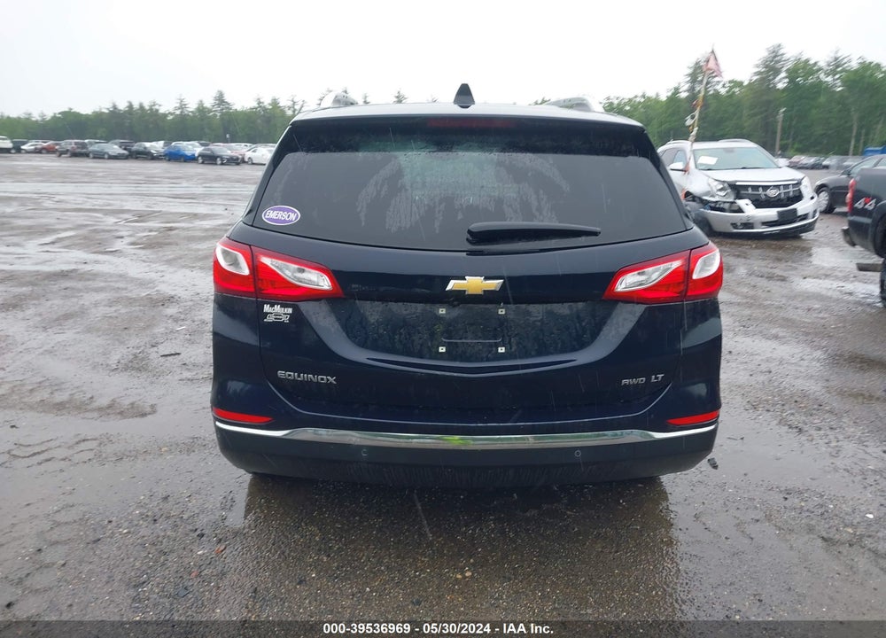 2020 CHEVROLET EQUINOX AWD LT 1.5L TURBO VIN: 2GNAXUEV7L6203398