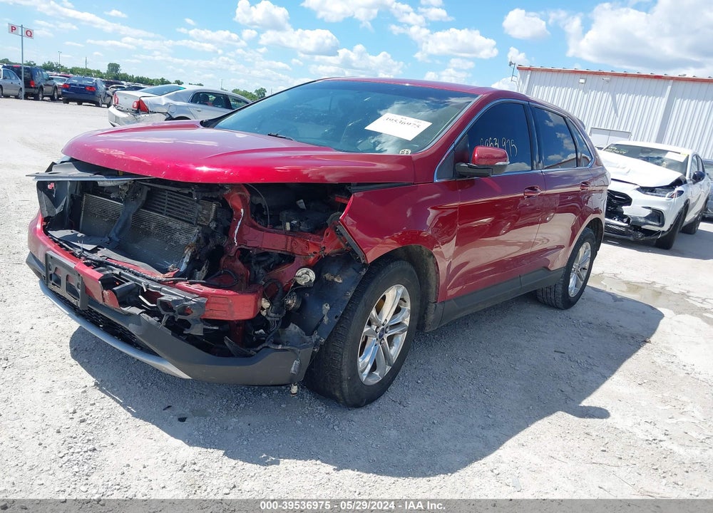 2015 FORD EDGE SEL VIN: 2FMTK3J8XFBB32442