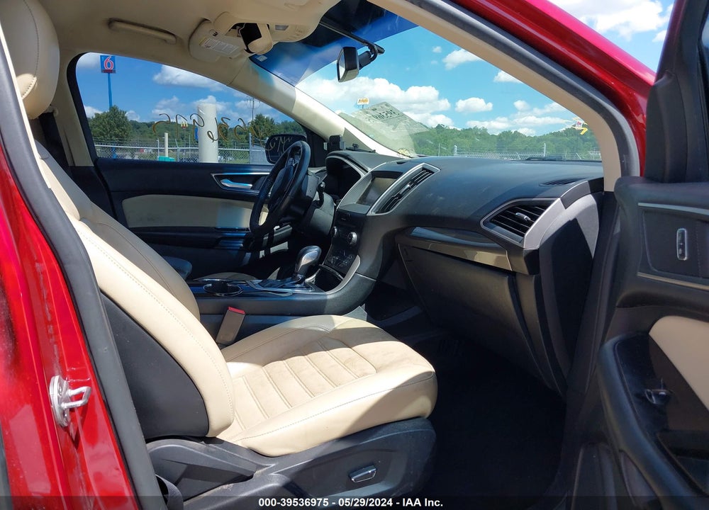 2015 FORD EDGE SEL VIN: 2FMTK3J8XFBB32442