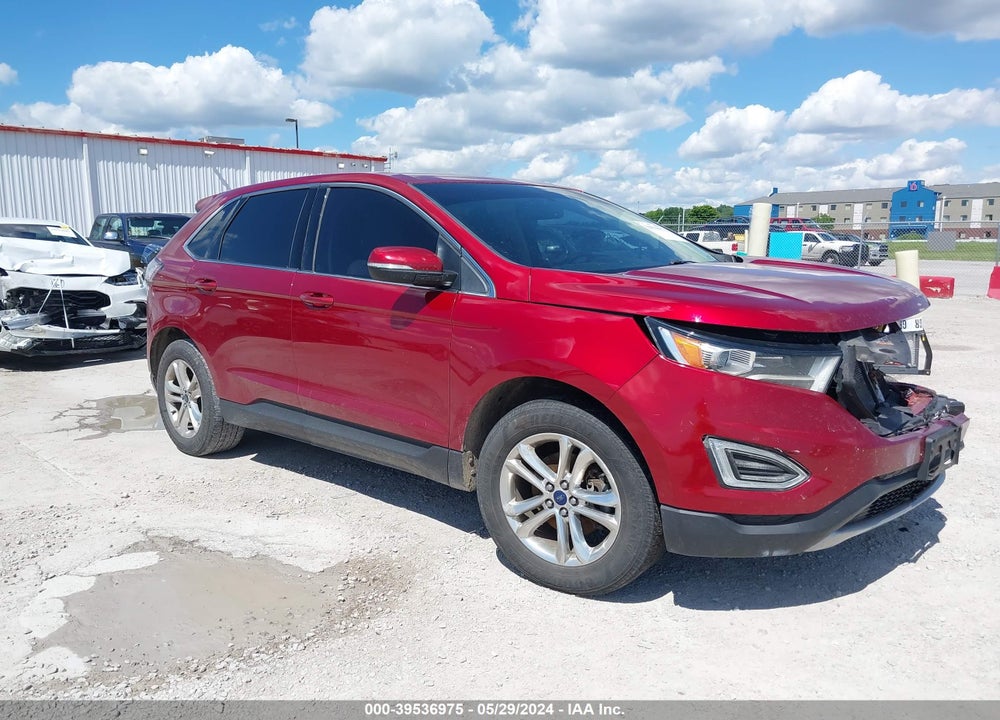 2015 FORD EDGE SEL VIN: 2FMTK3J8XFBB32442