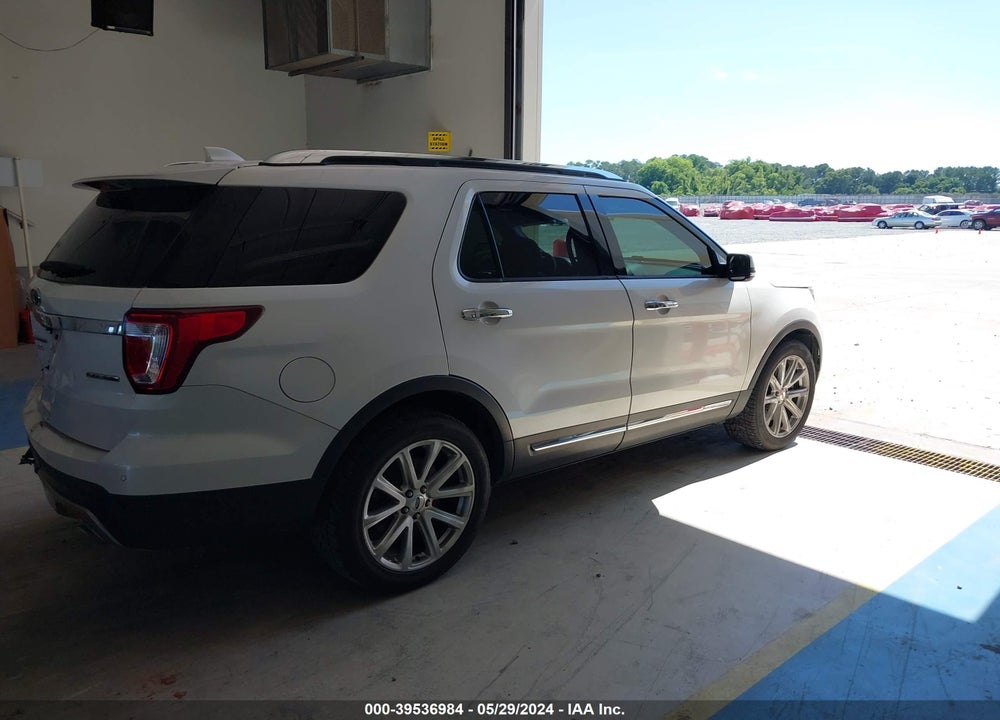 2016 FORD EXPLORER LIMITED VIN: 1FM5K7F81GGC89554