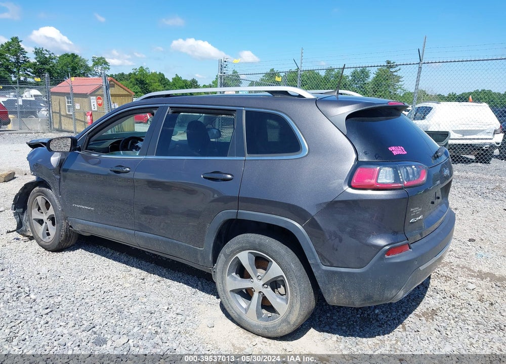 2019 JEEP CHEROKEE LIMITED 4X4 VIN: 1C4PJMDX7KD155800