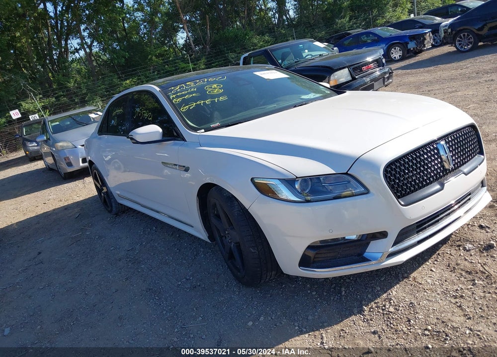 2017 LINCOLN CONTINENTAL RESERVE VIN: 1LN6L9NC4H5629618