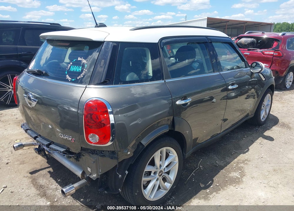 2013 MINI COUNTRYMAN COOPER S VIN: WMWZC5C57DWM15898