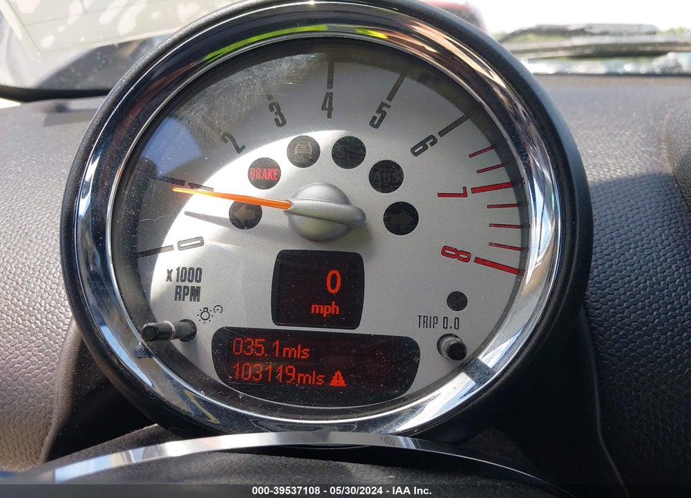 2013 MINI COUNTRYMAN COOPER S VIN: WMWZC5C57DWM15898