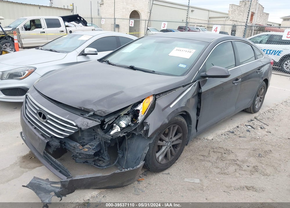 2015 HYUNDAI SONATA SE VIN: 5NPE24AF4FH189001