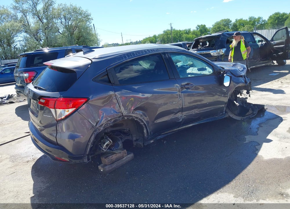 2022 HONDA HR-V 2WD SPORT VIN: 3CZRU5H10NM744198
