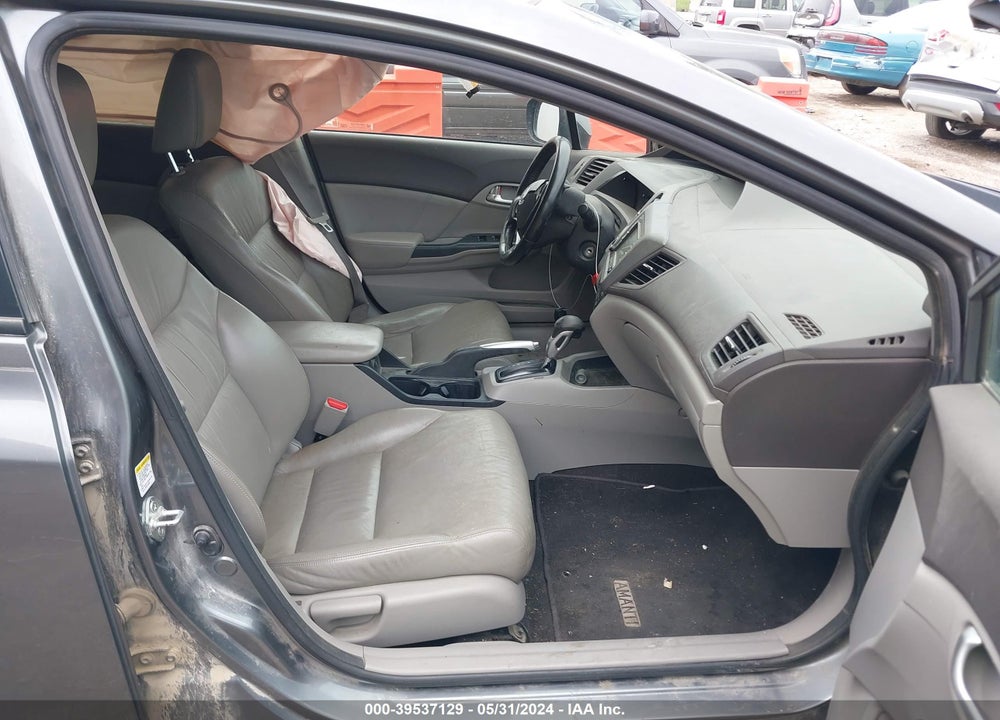 2012 HONDA CIVIC HYBRID VIN: JHMFB4F39CS004004