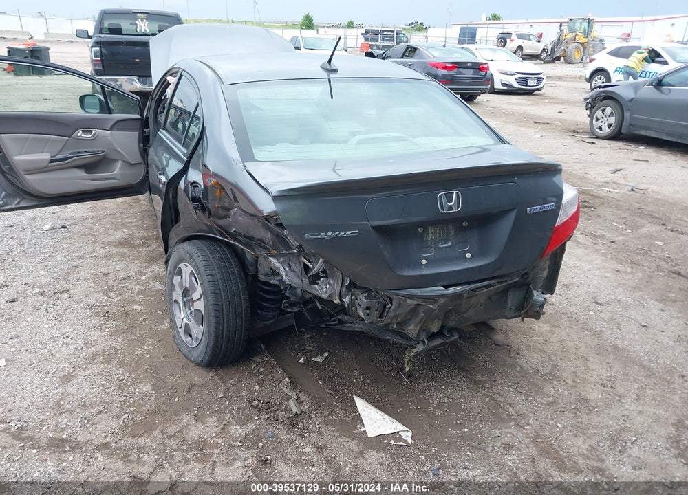 2012 HONDA CIVIC HYBRID VIN: JHMFB4F39CS004004
