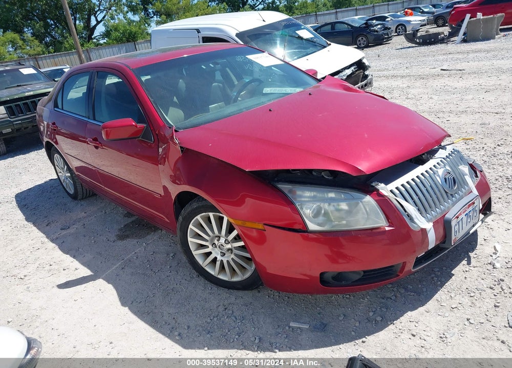 2007 MERCURY MILAN I4 PREMIER VIN: 3MEHM08Z77R601571