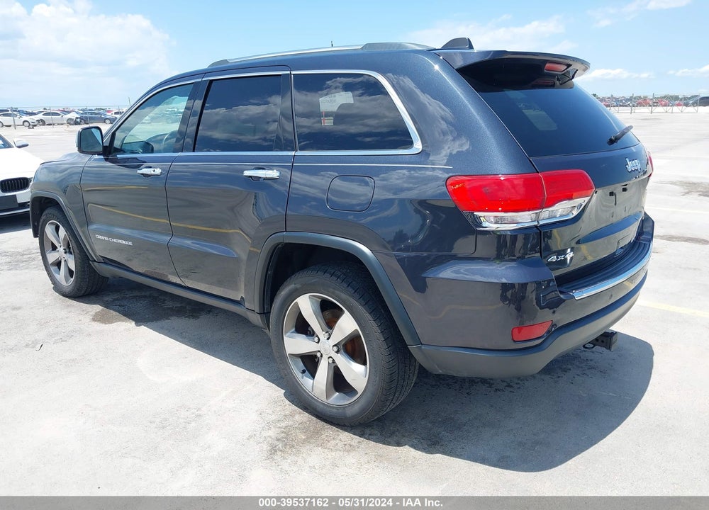 2016 JEEP GRAND CHEROKEE LIMITED VIN: 1C4RJFBGXGC432217