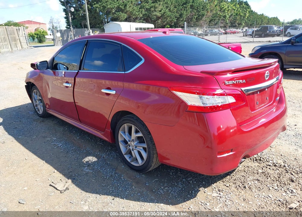 2013 NISSAN SENTRA SR VIN: 3N1AB7AP0DL745815