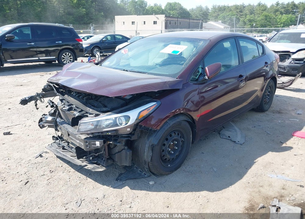 2017 KIA FORTE LX VIN: 3KPFL4A75HE012474