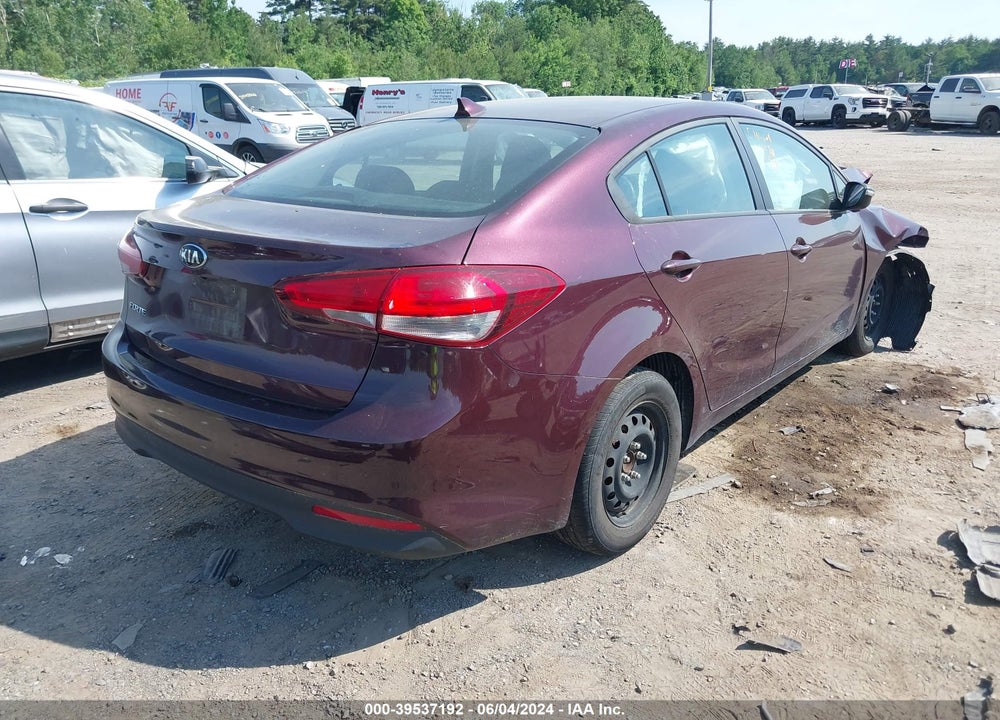 2017 KIA FORTE LX VIN: 3KPFL4A75HE012474