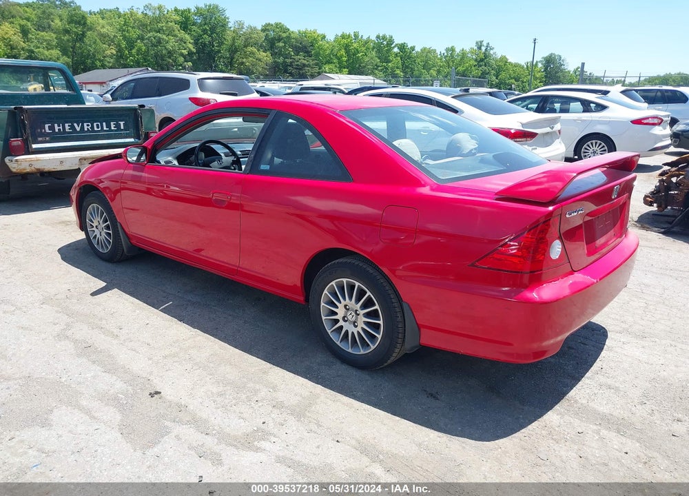 2005 HONDA CIVIC EX VIN: 1HGEM22945L019434