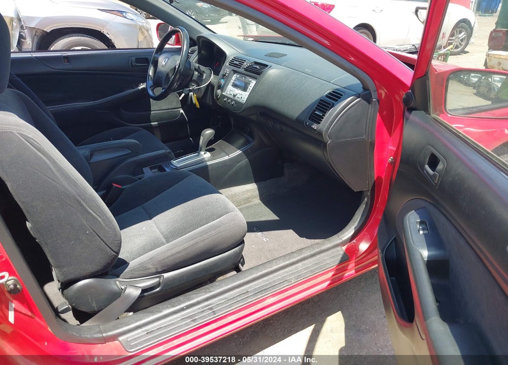 2005 HONDA CIVIC EX VIN: 1HGEM22945L019434