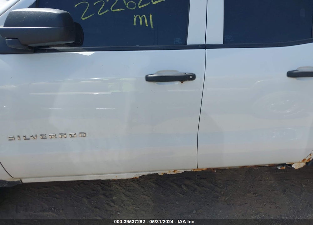 2016 CHEVROLET SILVERADO 1500 WT VIN: 1GCVKNEC2GZ380318
