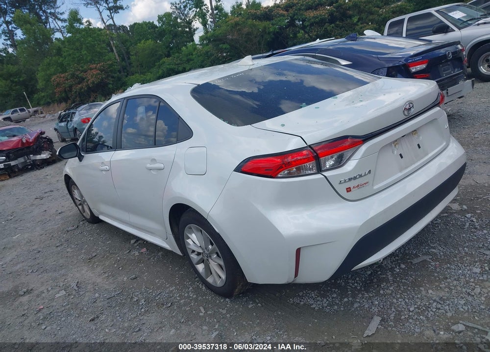 2022 TOYOTA COROLLA LE VIN: 5YFVPMAE4NP310409