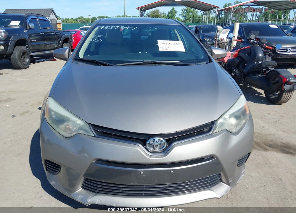 2015 TOYOTA COROLLA LE VIN: 2T1BURHE7FC420516