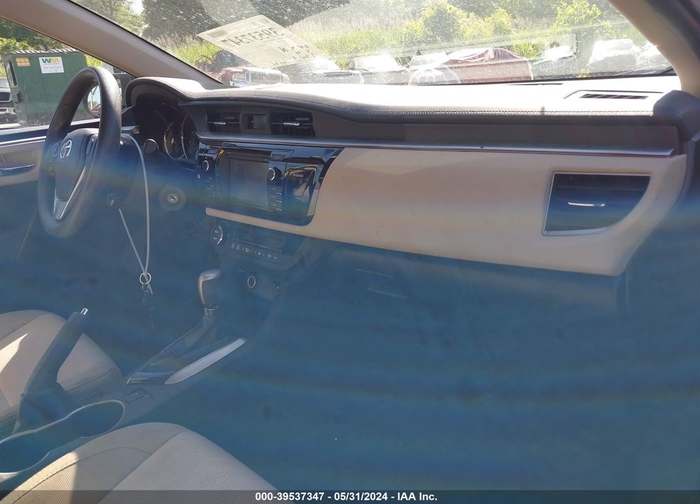 2015 TOYOTA COROLLA LE VIN: 2T1BURHE7FC420516