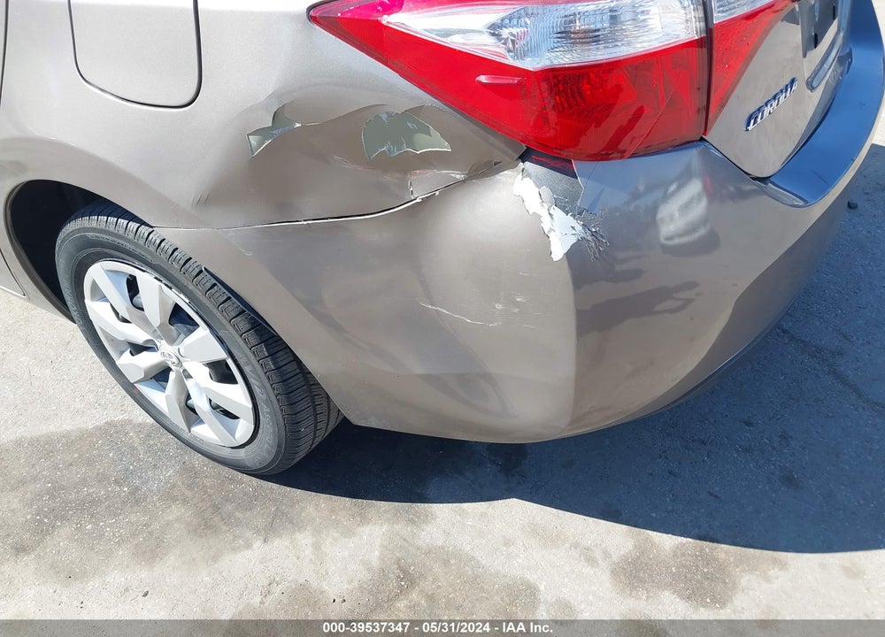 2015 TOYOTA COROLLA LE VIN: 2T1BURHE7FC420516