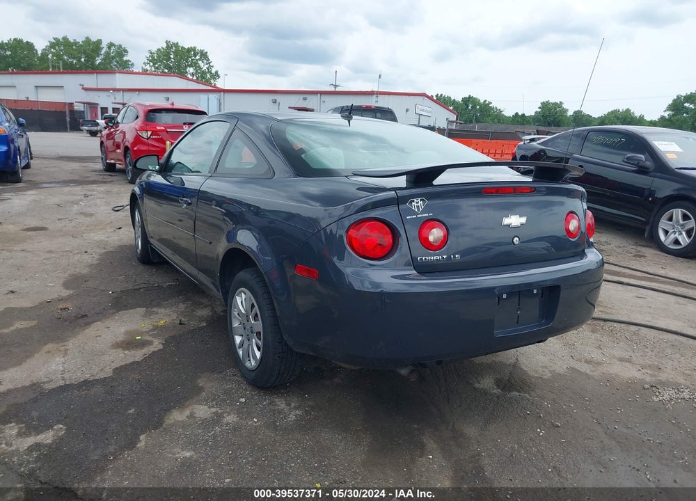 2009 CHEVROLET COBALT VIN: 1G1AS18H097256392