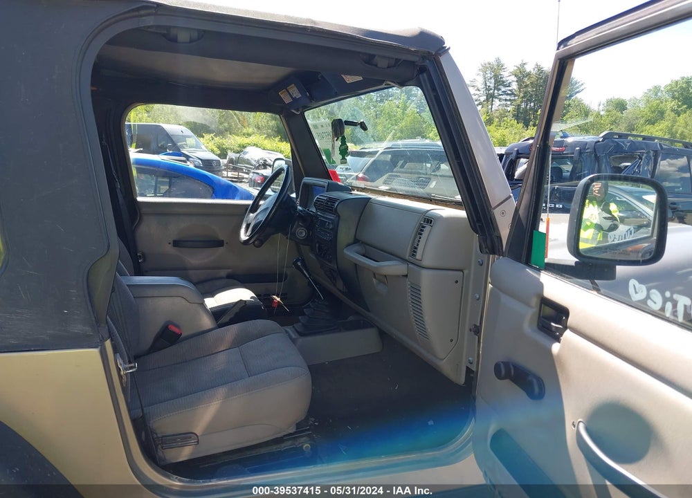 2003 JEEP WRANGLER RUBICON VIN: 1J4FA69S33P358505