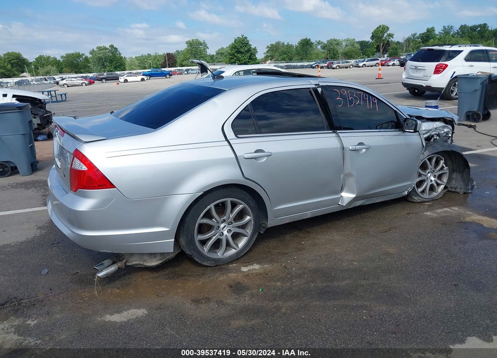 2012 FORD FUSION SE VIN: 3FAHP0HA4CR257443